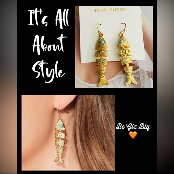 🆕 Tory Burch Authentic Jewelry Earrings At Awesome Prices To Buy Now & Save - Picture 7 of 11